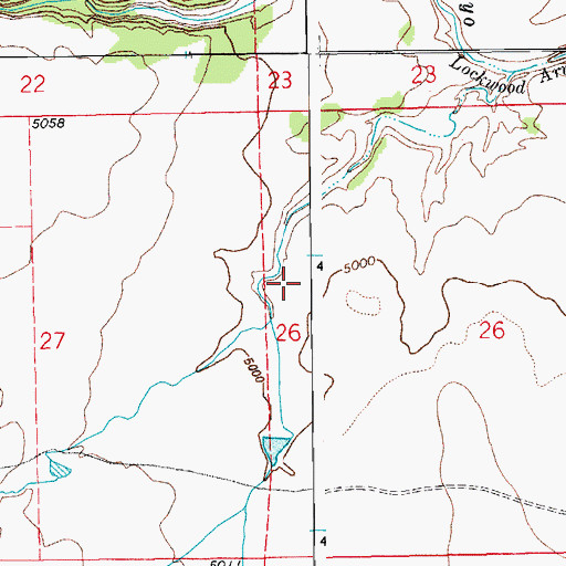 Topographic Map of Pinon Canyon Maneuver Site, CO