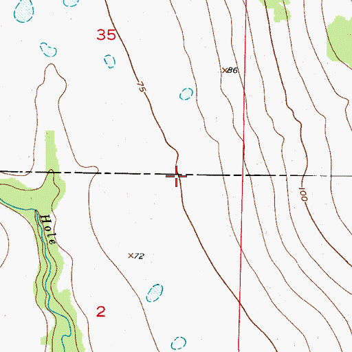 Topographic Map of Avon Park Auxiliary Airfield, FL