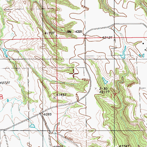 Topographic Map of Clark Radar Bomb Scoring Site, WY