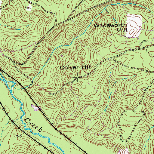 Topographic Map of Fort Benning, GA