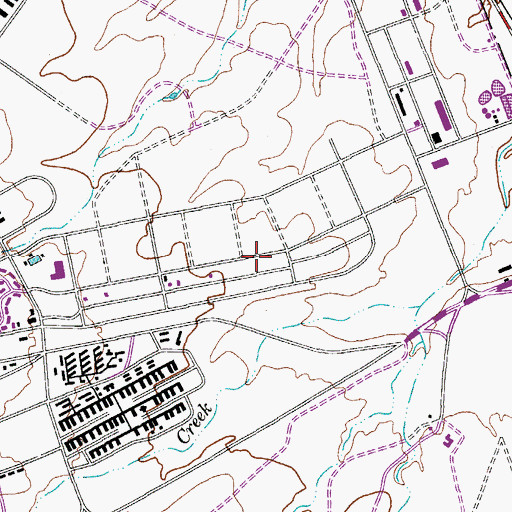 Topographic Map of Fort Huachuca, AZ