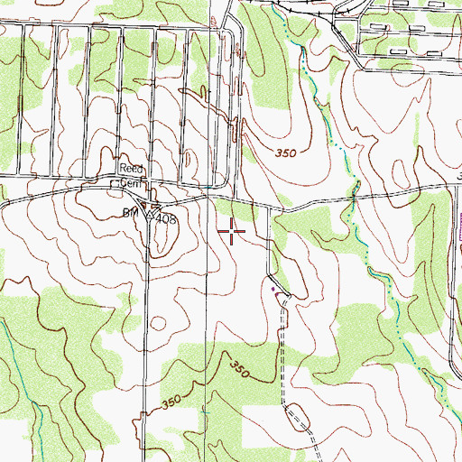 Topographic Map of Lone Star Army Ammunition Plant, TX