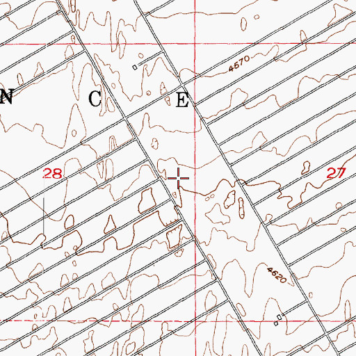 Topographic Map of Tooele Army Depot, UT