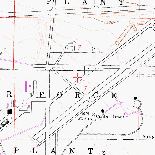 Topographic Map of United States Air Force Plant 42, CA