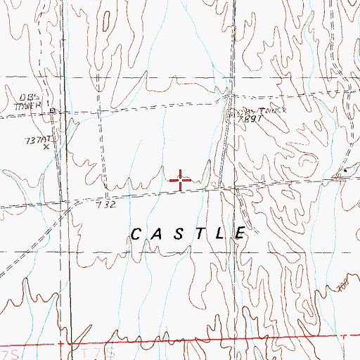 Topographic Map of Yuma Proving Ground, AZ