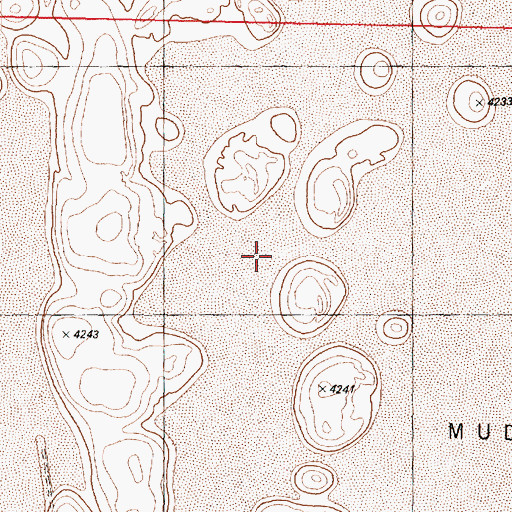 Topographic Map of Utah Test and Training Range-North, UT