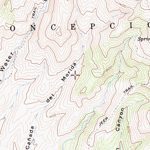 Topographic Map of Vandenberg Air Force Base, CA