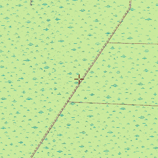 Topographic Map of Navy Dare County Range, NC