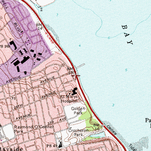 Topographic Map of Grace Korean Presbyterian Church, NY