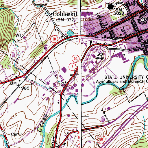 Topographic Map of Kniskern House, NY