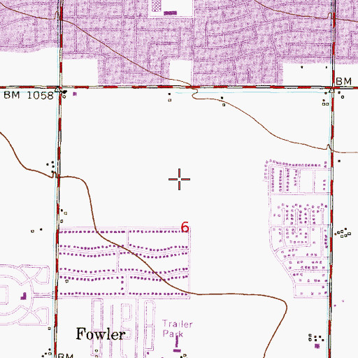 Topographic Map of Sunscape Homes, AZ