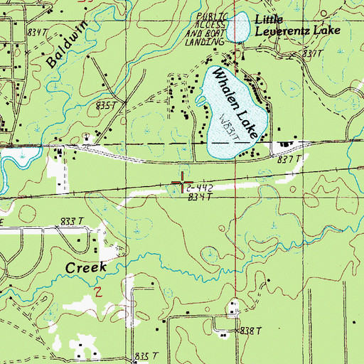 Topographic Map of Forman Post Office (historical), MI