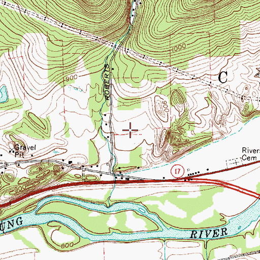 Topographic Map of Holly Park Terrace, NY