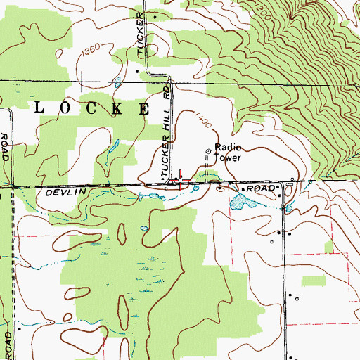 Topographic Map of School Number 7 (historical), NY