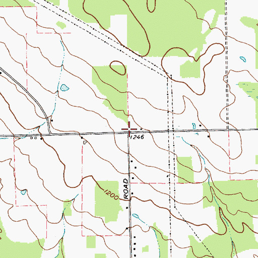 Topographic Map of School Number 21 (historical), NY