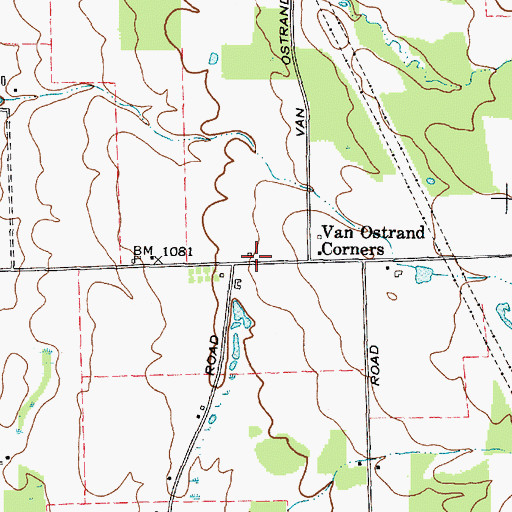 Topographic Map of School Number 14 (historical), NY