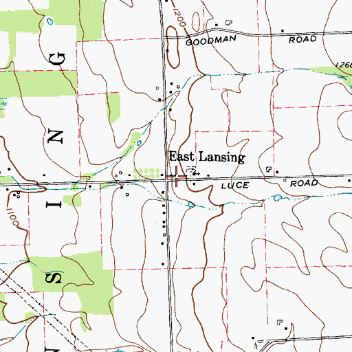 Topographic Map of School Number 21 (historical), NY