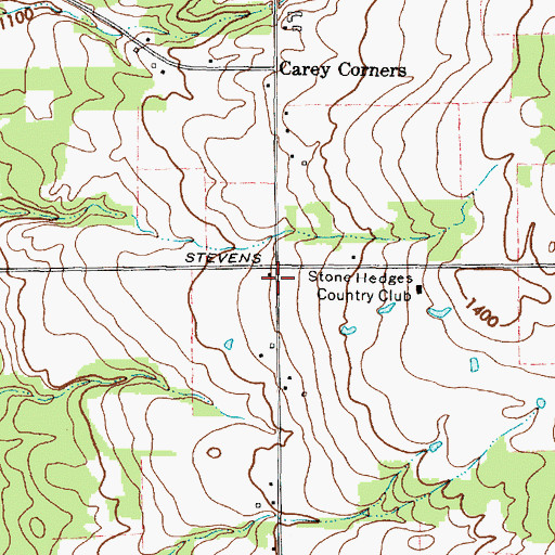 Topographic Map of School Number 11 (historical), NY