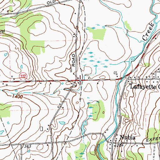 Topographic Map of School Number 17 (historical), NY