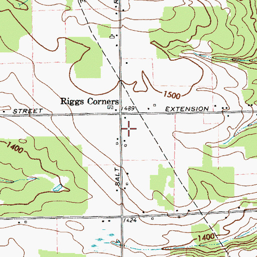 Topographic Map of School Number 16 (historical), NY