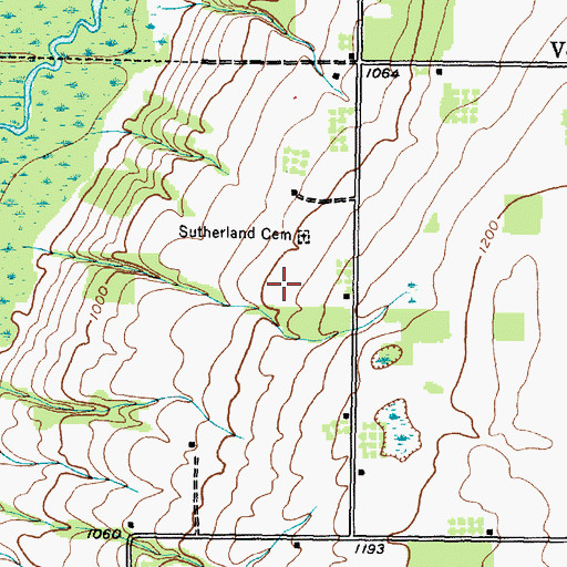 Topographic Map of Sugar Shack Blueberry Farm, NY