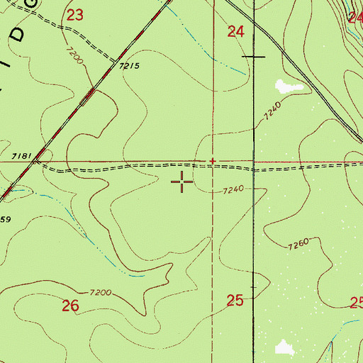Topographic Map of Section 26 Tank, AZ