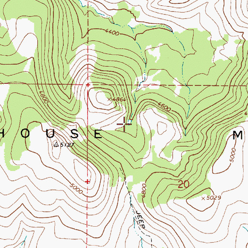 Topographic Map of Ed Loy Tank, AZ