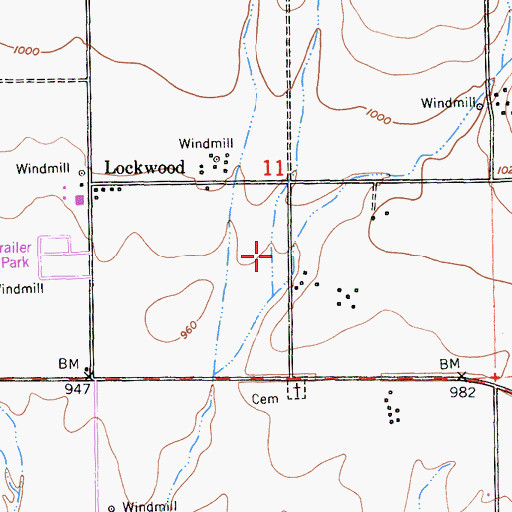 Topographic Map of Wildcat Canyon, CA