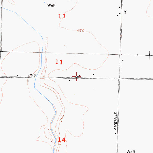Topographic Map of Bad Water Ranch, CA