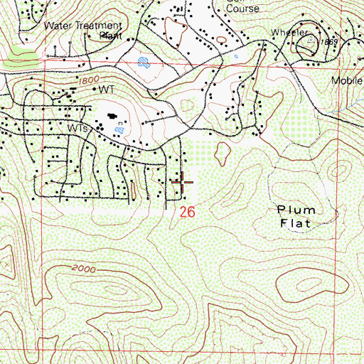 Topographic Map of Riviera Elementary School, CA