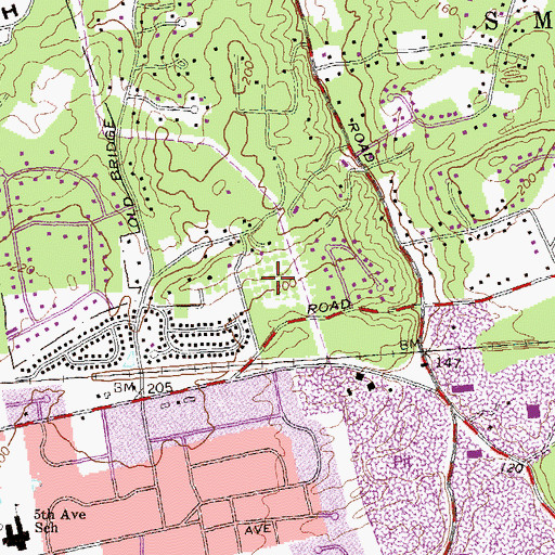 Topographic Map of Richters Orchards, NY