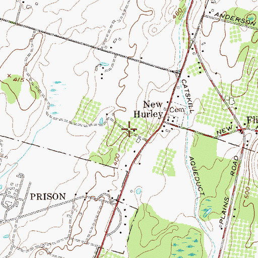 Topographic Map of Dolan Orchards, NY