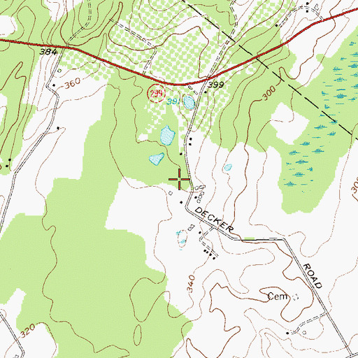 Topographic Map of Jenkins And Lueken Orchard, NY