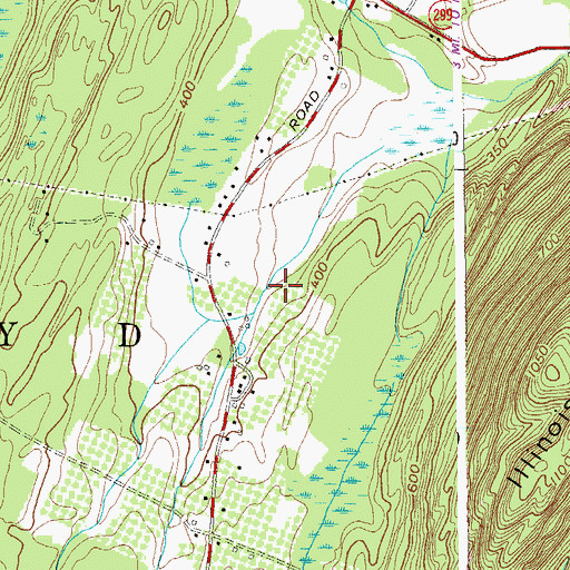 Topographic Map of Wilklow Orchards, NY