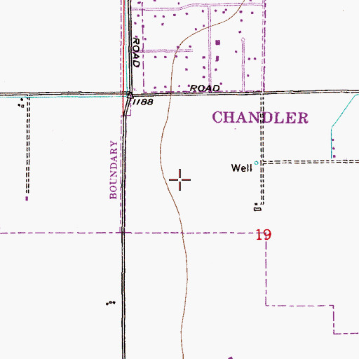 Topographic Map of Tiburon, AZ