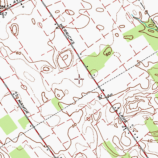 Topographic Map of North Wind Farm, NY