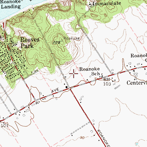 Topographic Map of Philip A Schmitt And Son Farms, NY