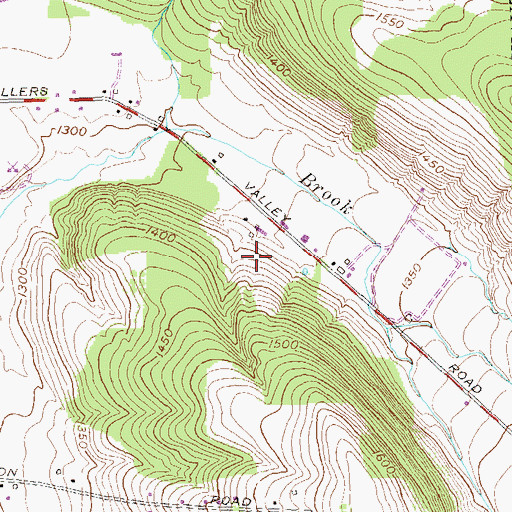 Topographic Map of Ormond Farm, NY