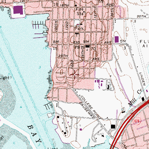 Topographic Map of Korean Ark Church, NY