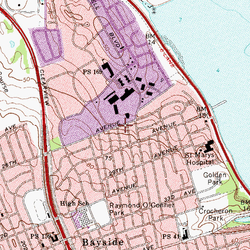 Topographic Map of Chabad Early Learning Center, NY