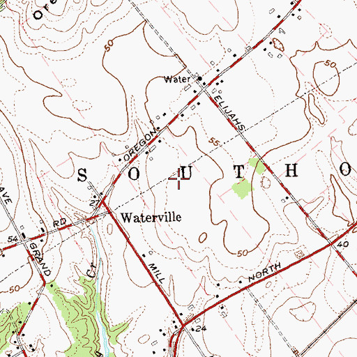 Topographic Map of Shinn Vineyard, NY