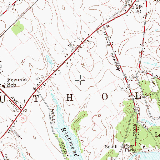 Topographic Map of Corey Creek Vineyards, NY