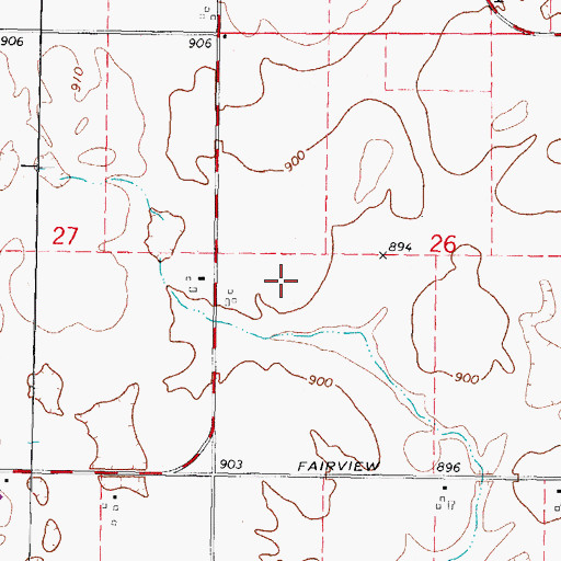Topographic Map of Jonamac Orchards, IL