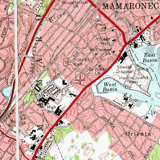 Topographic Map of Disbrow Cemetery, NY