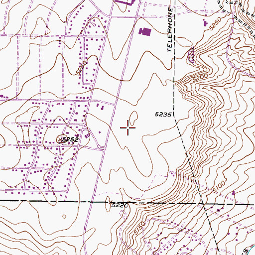 Topographic Map of Intel Corporation, NM