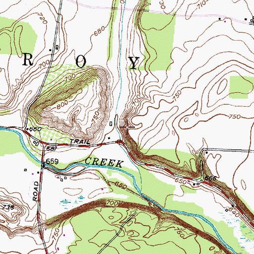Topographic Map of McPherson Orchards, NY