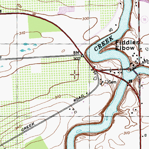 Topographic Map of Orchard Dale Fruit Farms, NY