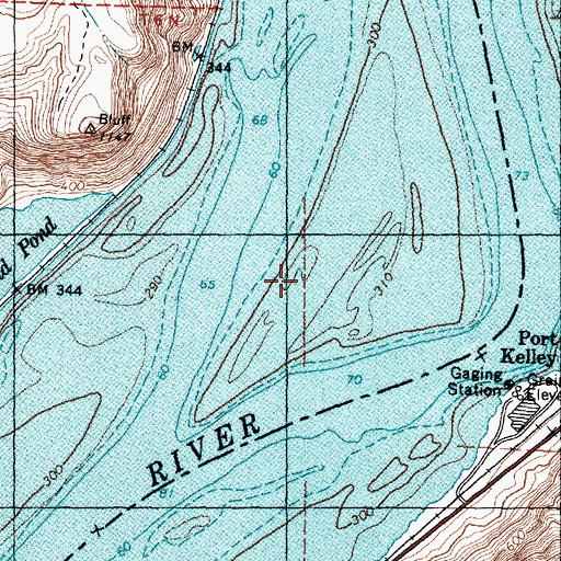 Topographic Map of Lasts Island (historical), WA