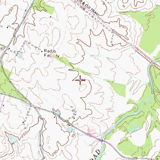 Topographic Map of Congregacion Hispana Christian Fellowship Church, VA