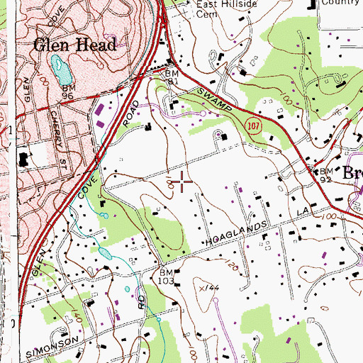 Topographic Map of Rottkamp Brothers Farm, NY